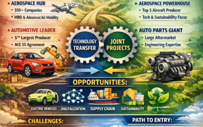 Mexico and Brazil Strengthen Collaboration in the Automotive and Aerospace Sectors