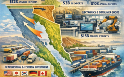 Foreign Direct Investment in Baja California: Sectoral Depth, Export Strength, and Global Capital Flows
