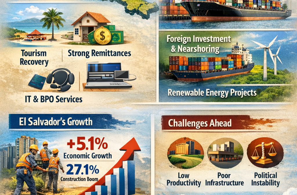 The Central American Economy Shows Resilience and Projects Growth Above 3% by Year’s End